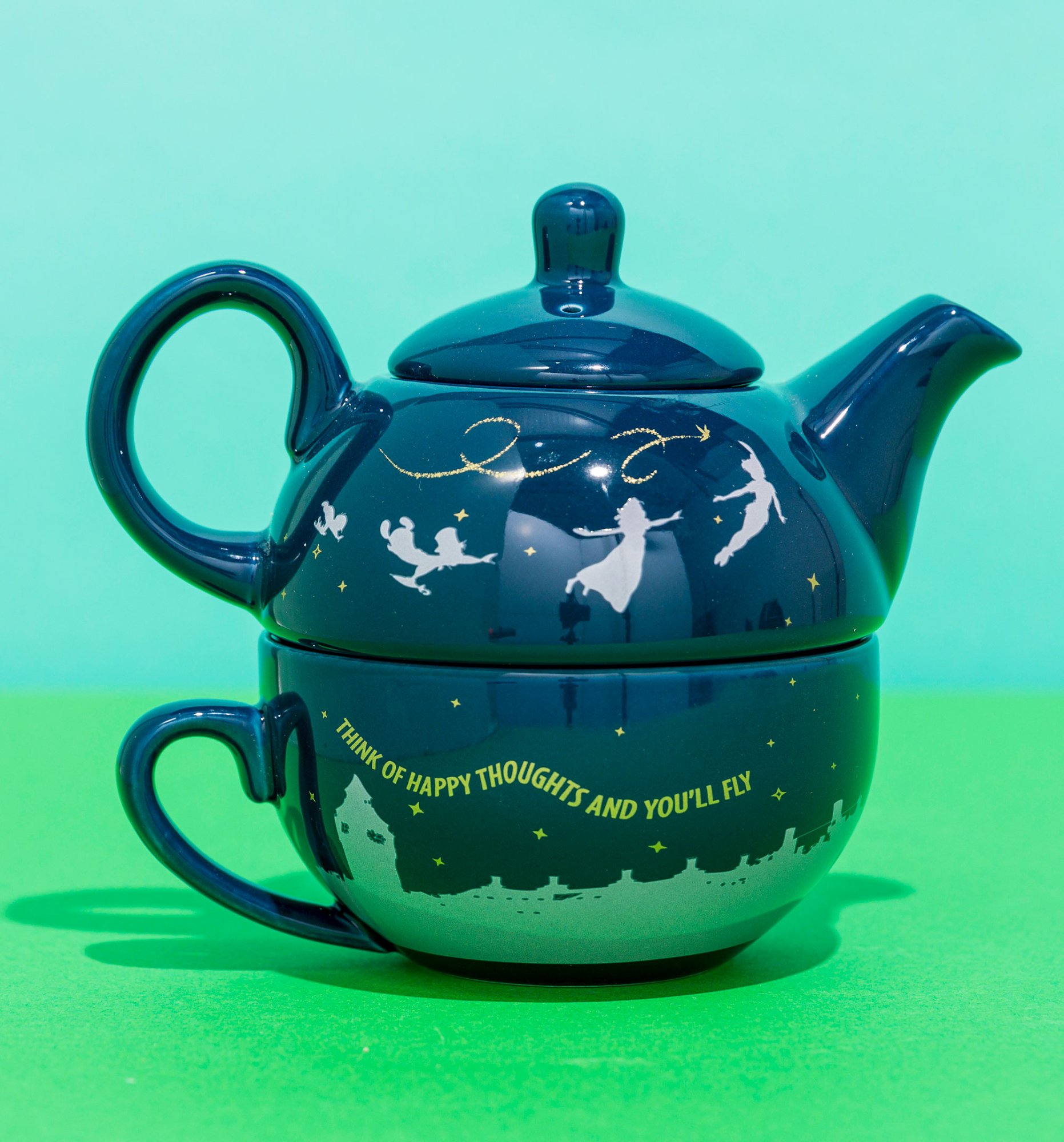 Disney Peter Pan Silhouette Tea For One Set