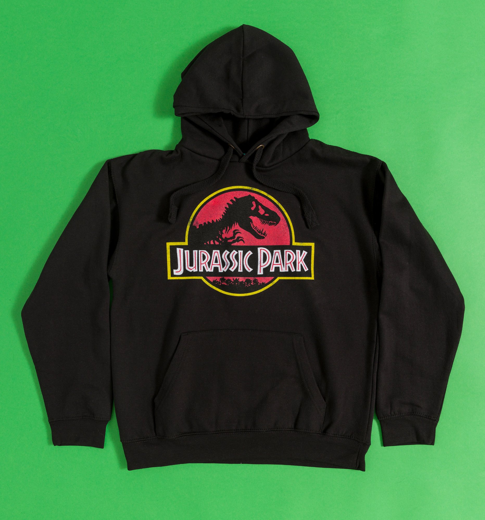 Jurassic Park Classic Logo Black Hoodie 1027