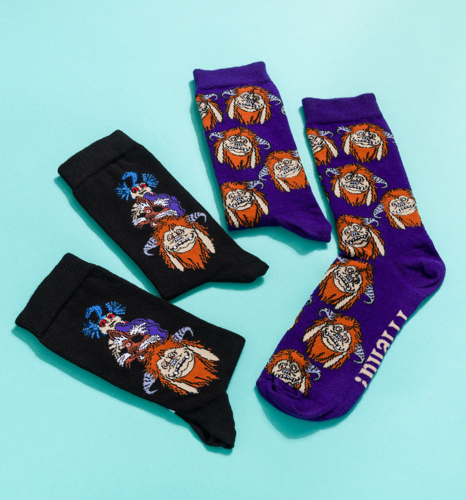 Labyrinth Rocks Friends Labyrinth Ludo and Friends 2pk Socks