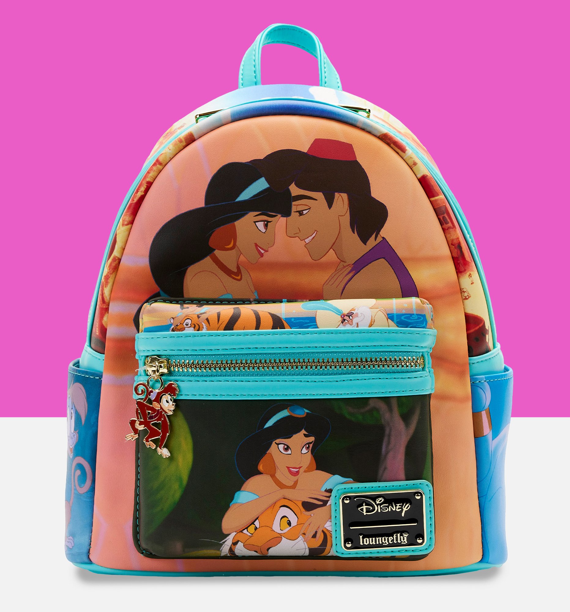 Loungefly Disney Aladdin Jasmine Princess Series Mini Backpack