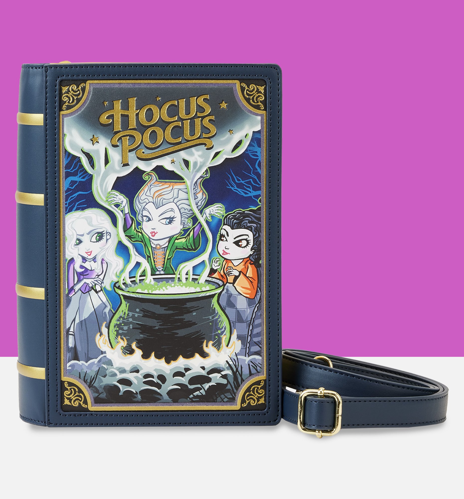 Loungefly Disney Hocus Pocus Book Crossbody Bag