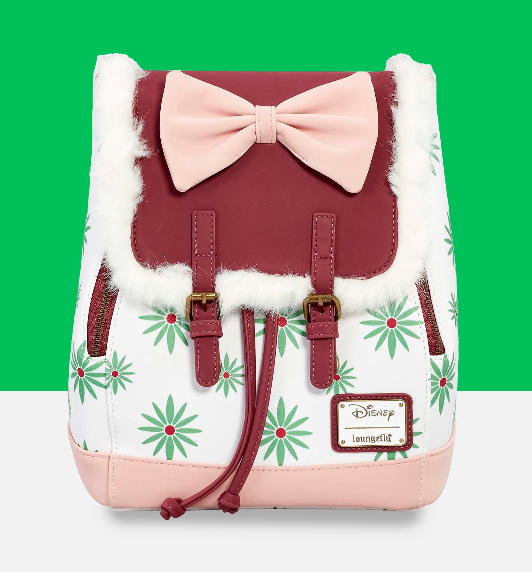 Loungefly Disney The Haunted Mansion Bow Mini Backpack