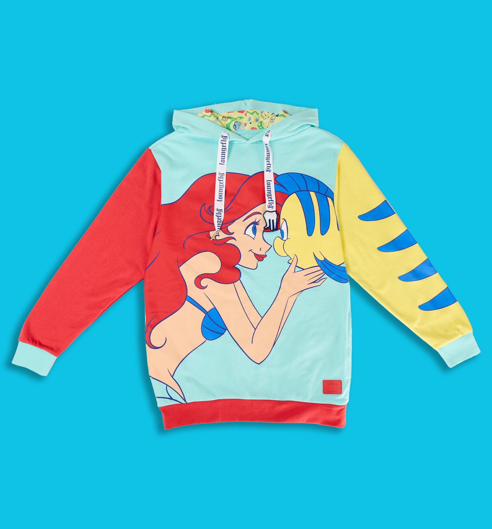 Loungefly Disney The Little Mermaid 35th Anniversary Ariel And Flounder