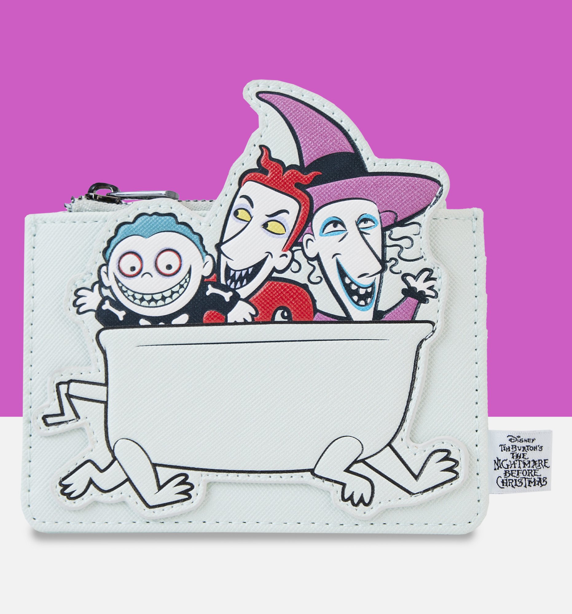 Loungefly Disney The Nightmare Before Christmas Lock Shock and Barrel Bathtub Card Holder