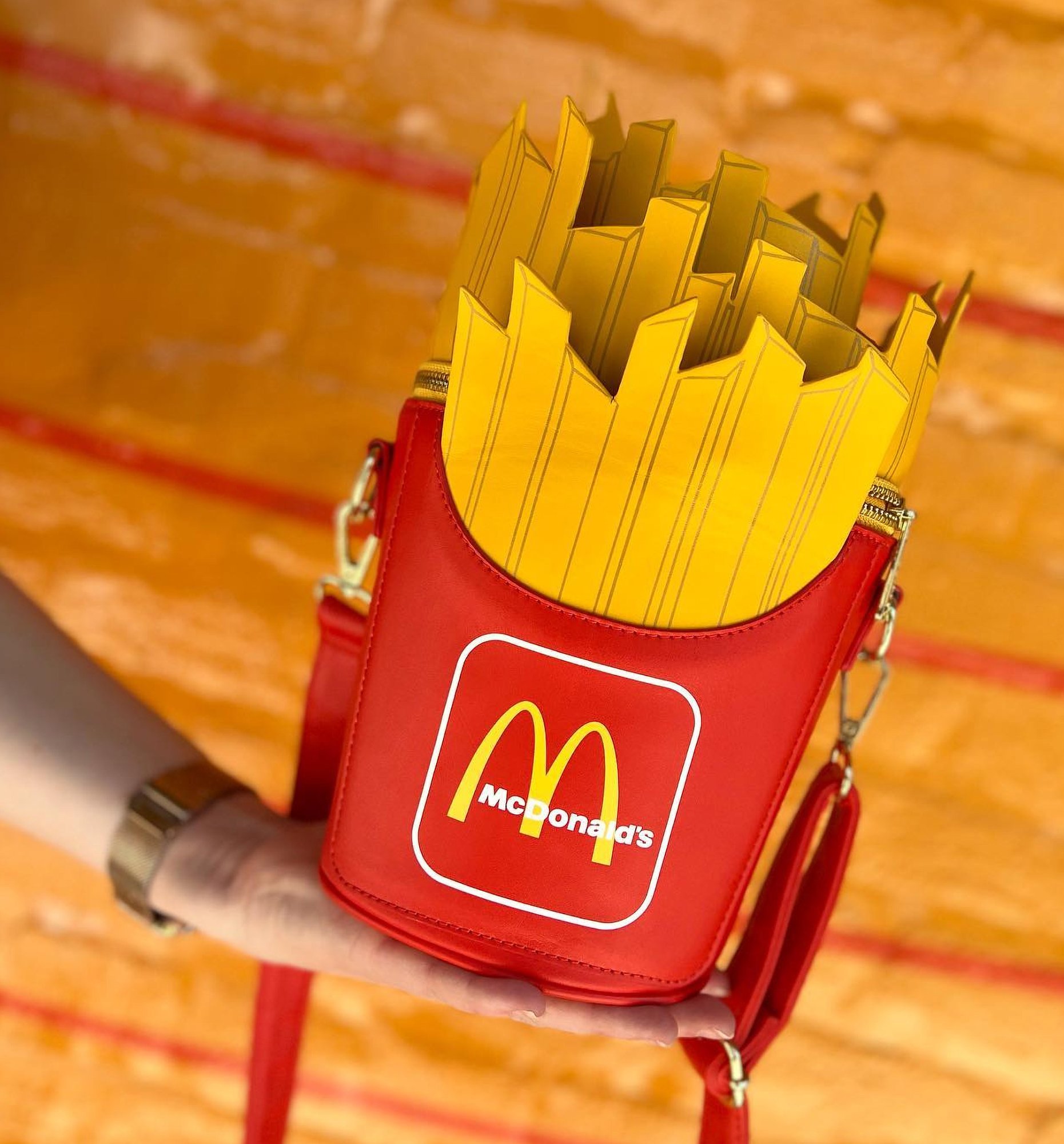 Loungefly Mcdonalds French Fries Crossbody Bag 