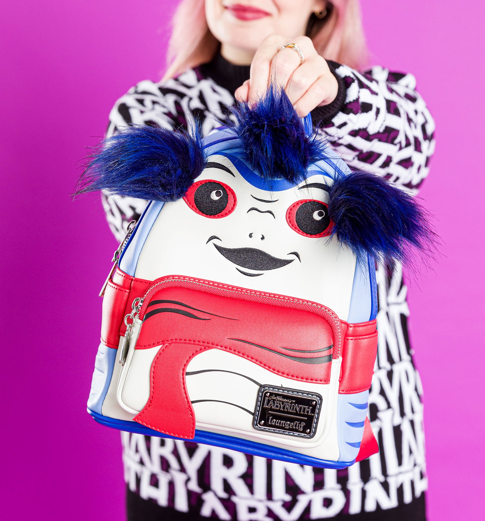 Loungefly TruffleShuffle Labyrinth Worm Cosplay Mini Backpack
