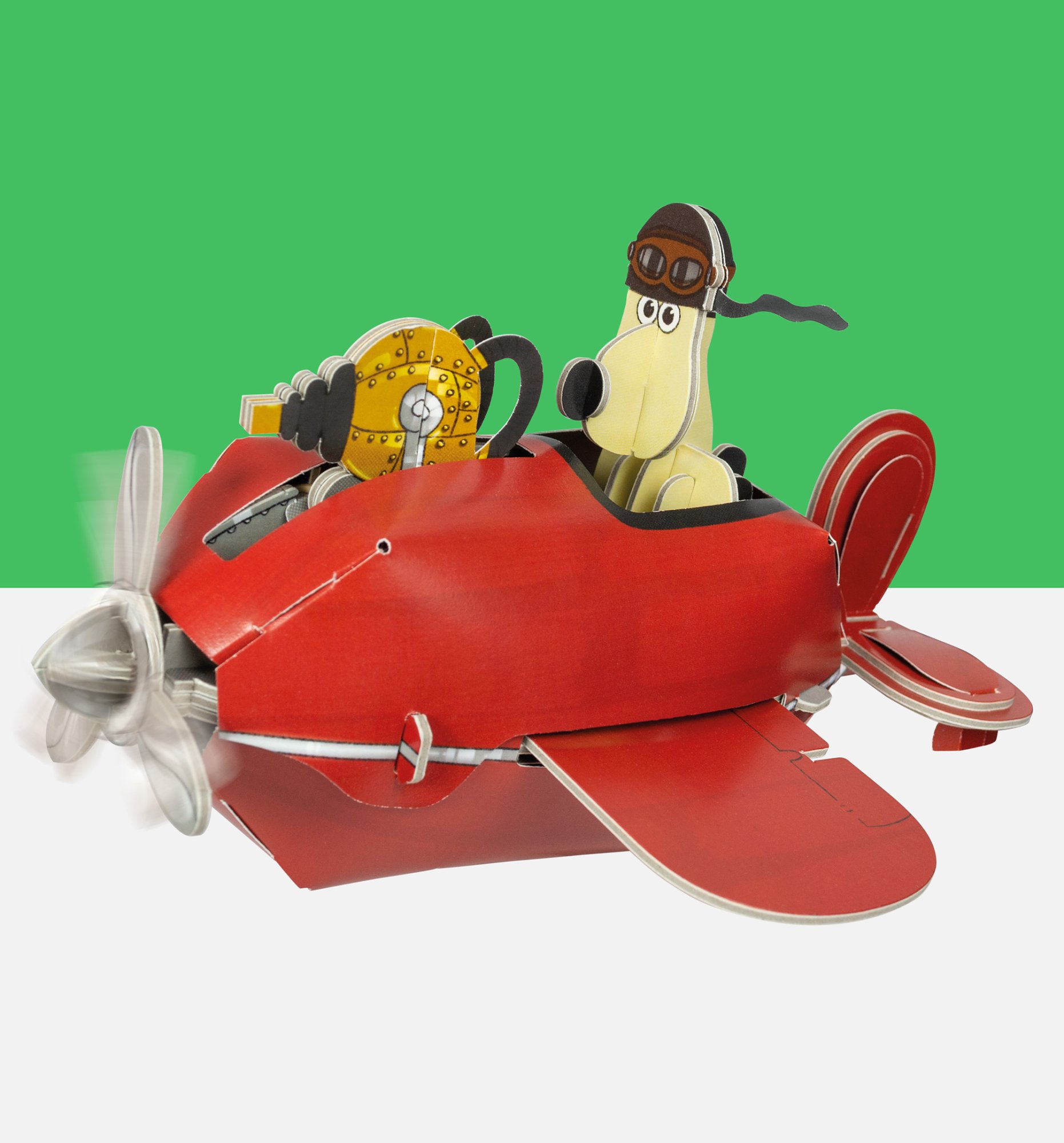 Mini Build Your Own Wallace & Gromit Sidecar Plane