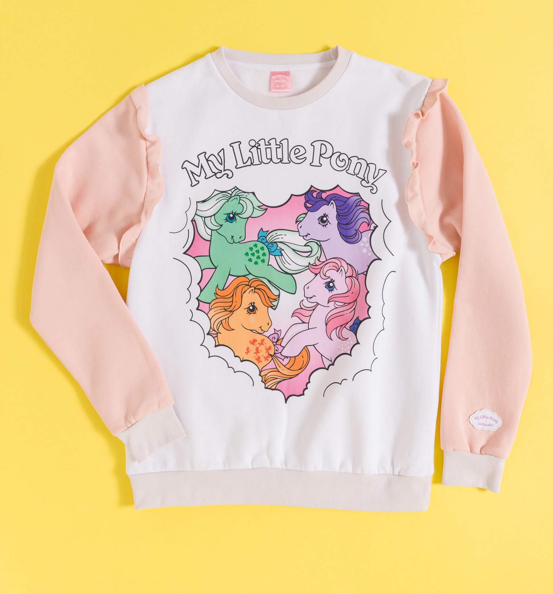 My Little Pony Ruffle Crewneck Sweater from Cakeworthy