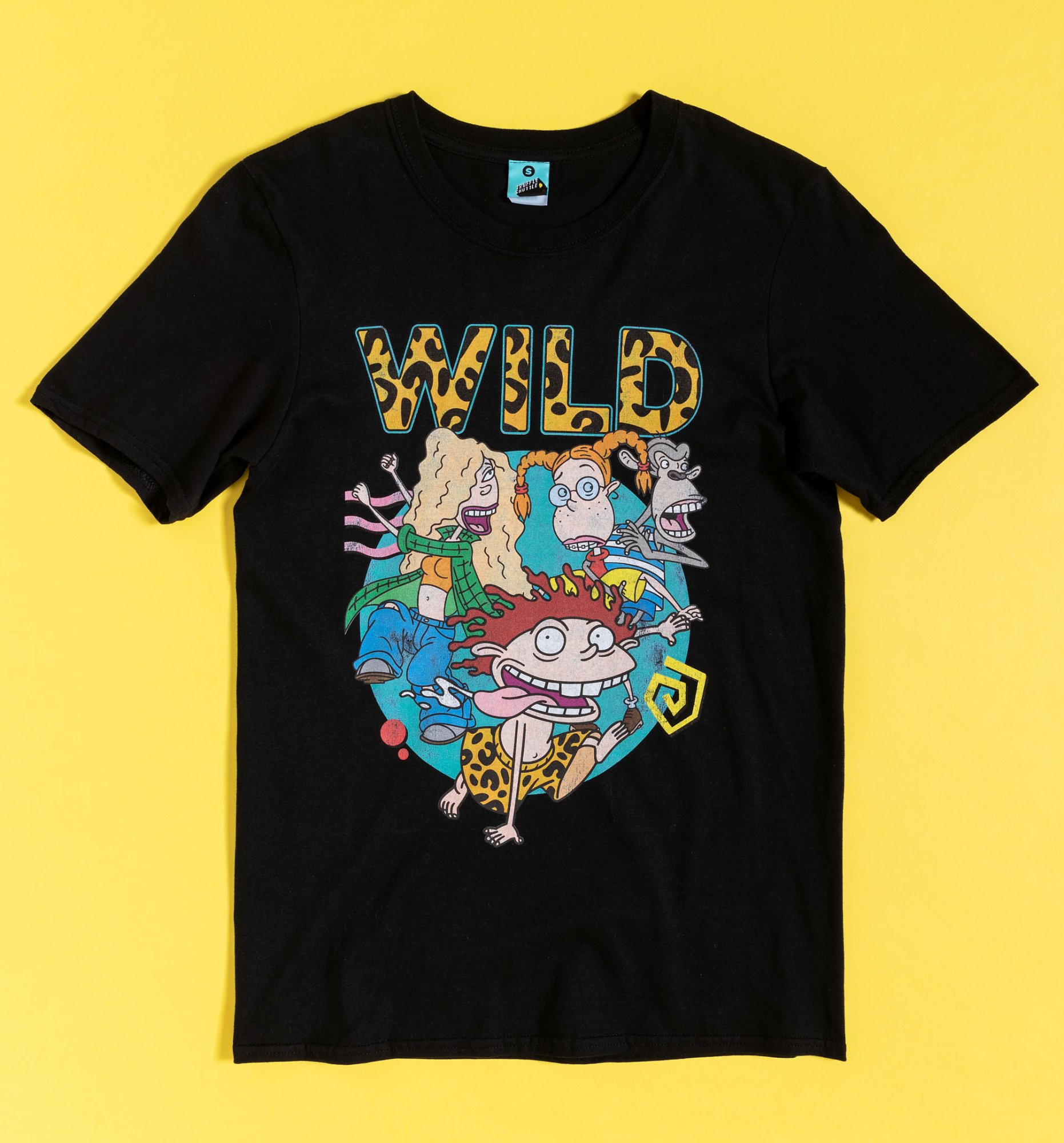 The Wild Thornberrys Wild Black T-Shirt