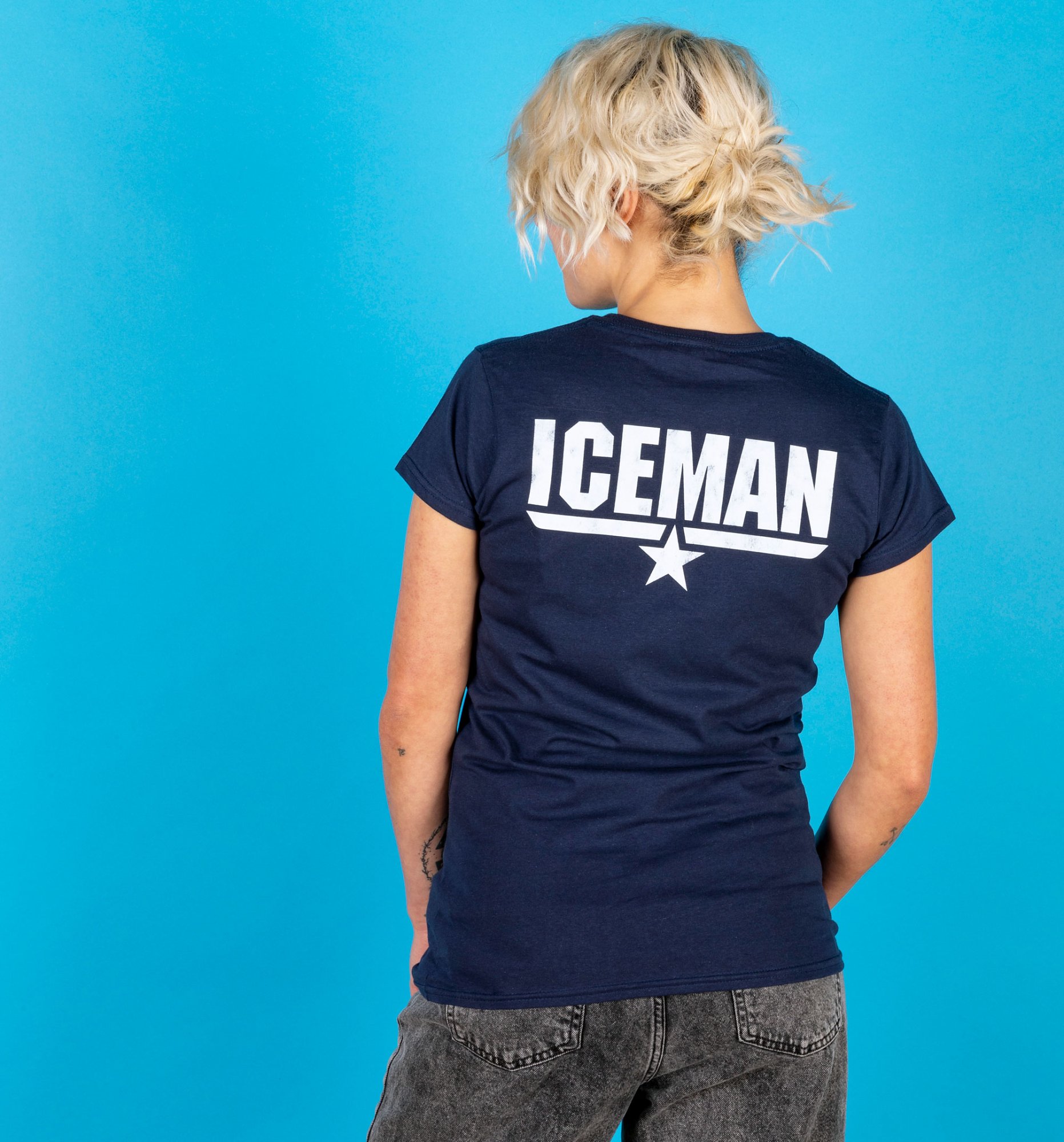 Women's Top Gun Iceman Fitted TShirt